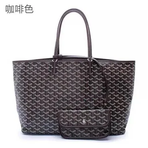Goyard Goyard YARD Coffee Color Tote Bag Brown - 1