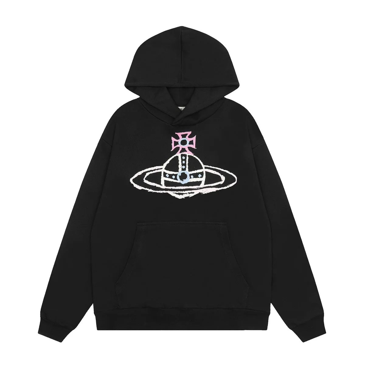 Vivienne Westwood Vivienne Westwood Orb Hoodie Black Black - 1