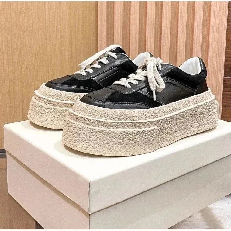 Marni Marni Black/Cream Platform Sneakers Black - 1
