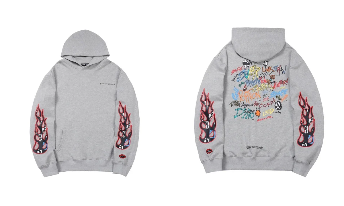 Chrome Hearts Chrome Hearts 8877灰色 Hoodie Grey - 1