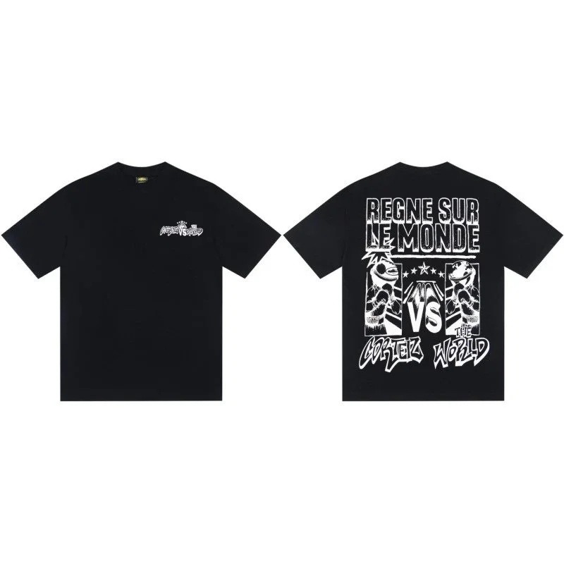 Other Corteiz Regne Sur Le Monde C205 Black T-Shirt Black - 1