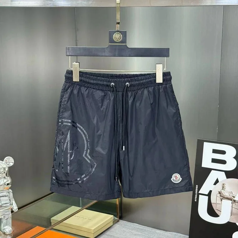 Moncler Moncler Genius Black Drawstring Shorts Black