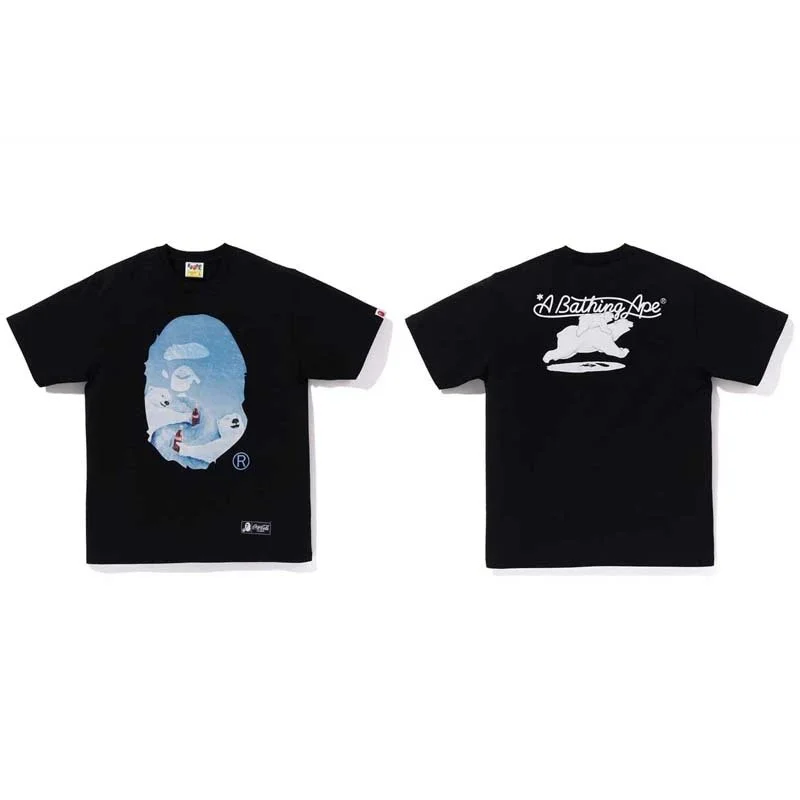 A Bathing Ape A Bathing Ape BAPE STA Black T-Shirt Black - 1