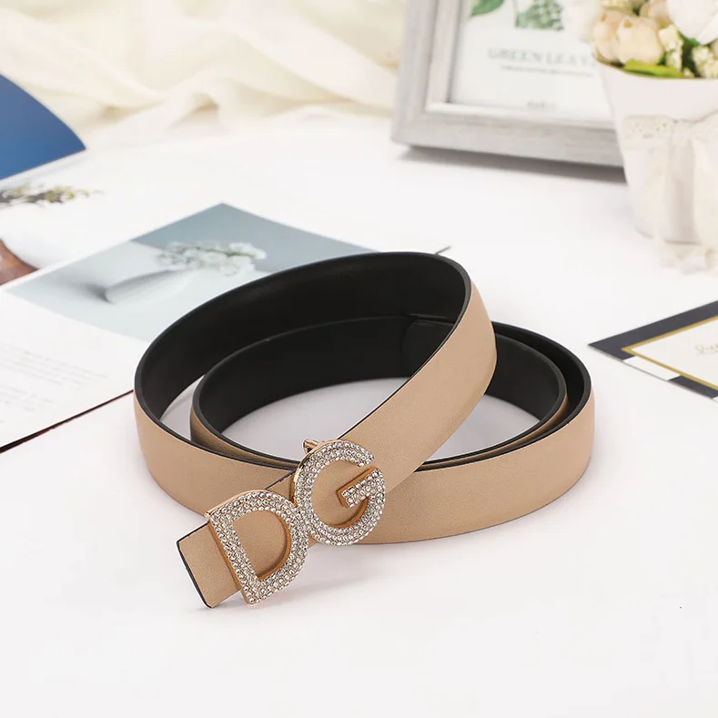 Dolce & Gabbana Dolce & Gabbana DG A-2 Apricot Belt Beige