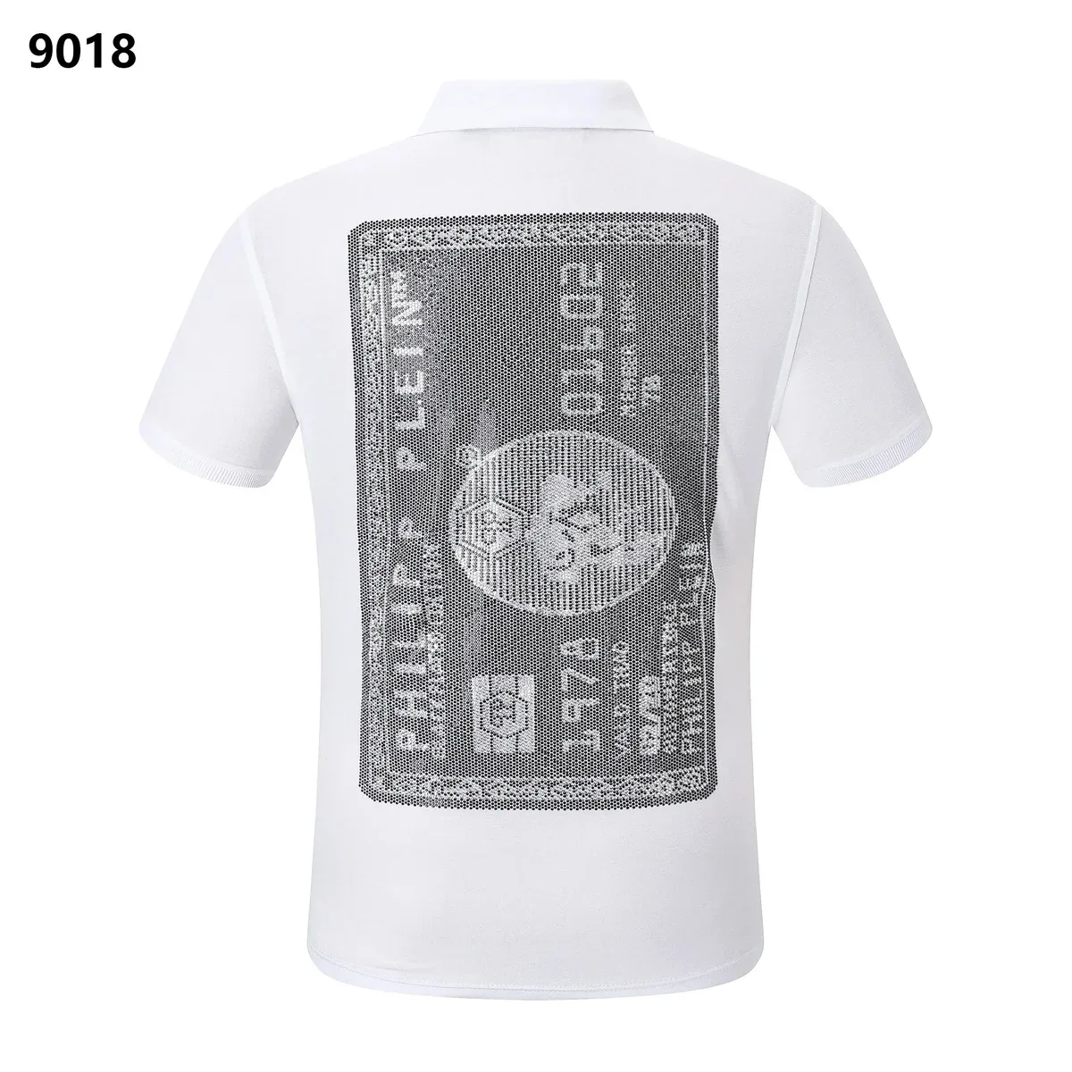 Philipp Plein Philipp Plein Skull 30 White Polo Shirt White - 1