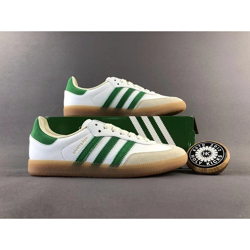 Adidas Adidas Spezial White/Green Gum Sneakers White