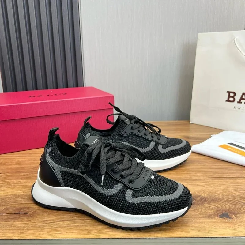 Bally Bally 20 Black & White Sneakers Black