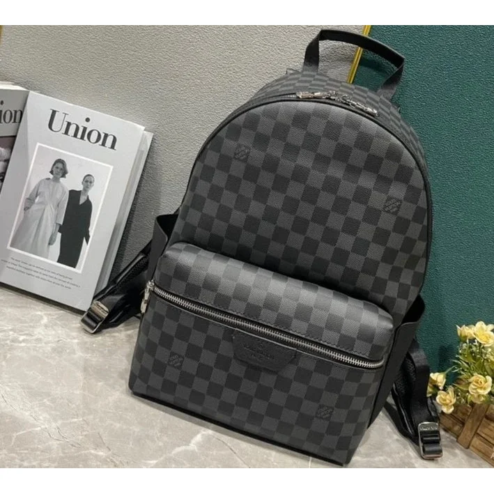 Louis Vuitton Louis Vuitton Damier Monogram Backpack Black