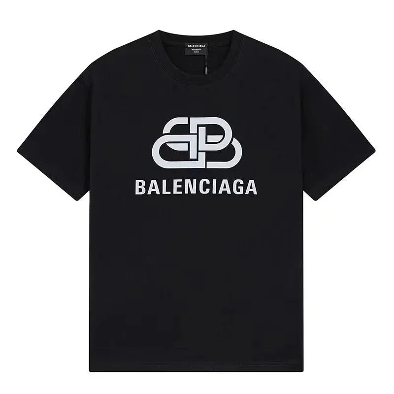 Balenciaga Balenciaga Black/White Logo T-Shirt Black