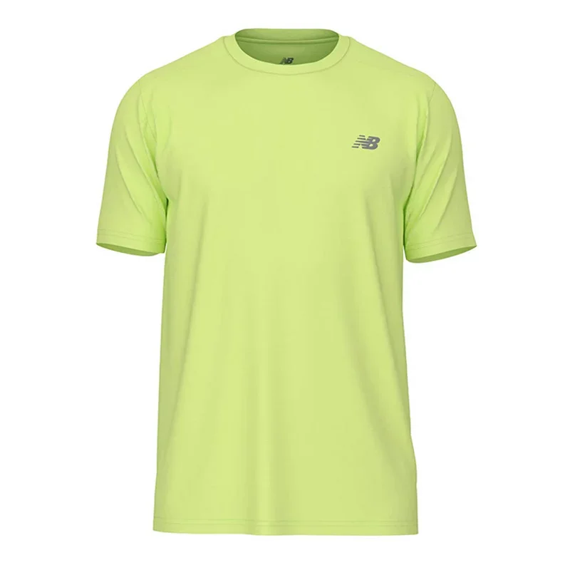 New Balance New Balance Lime Green T-Shirt Green - 1