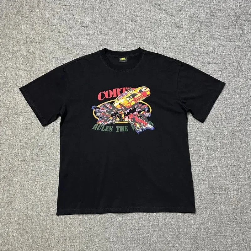Other Black 'Cort Rules the World' Graphic T-Shirt Black - 1