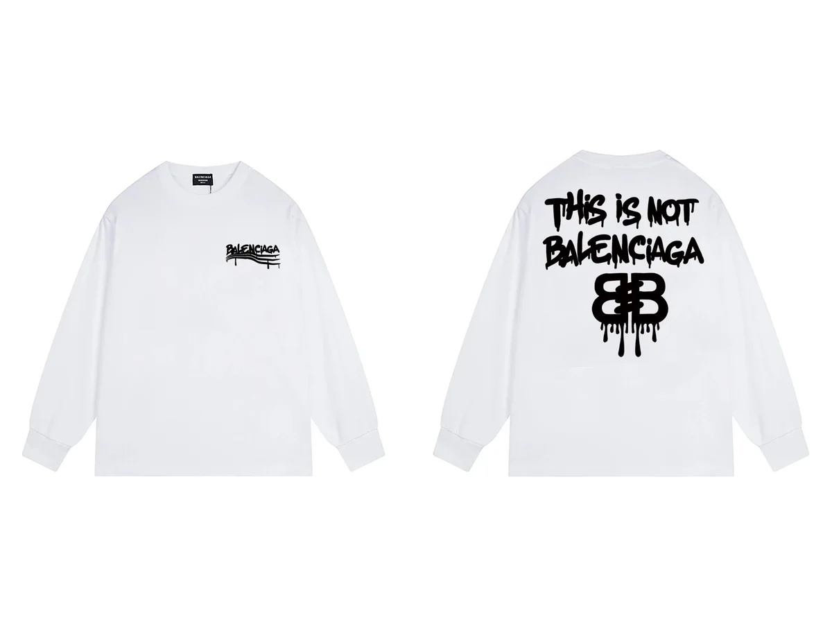 Balenciaga Balenciaga This is Not Balenciaga White T-Shirt White - 1