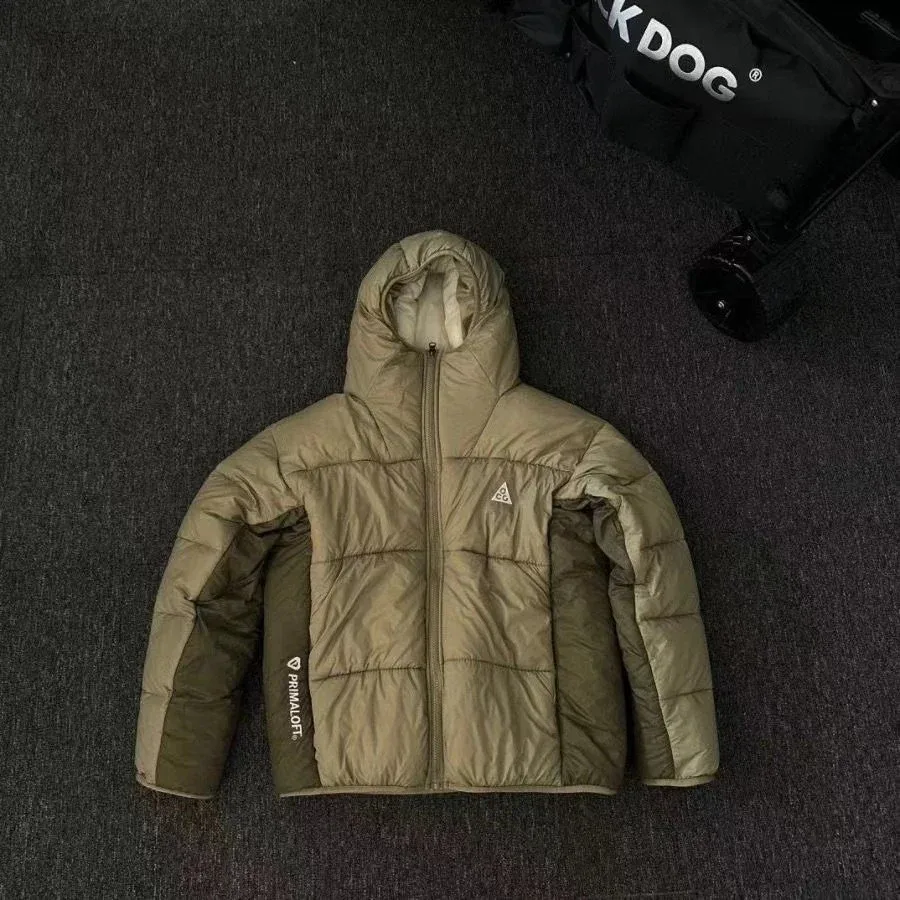 Other Green Quilted Puffer Jacket Green