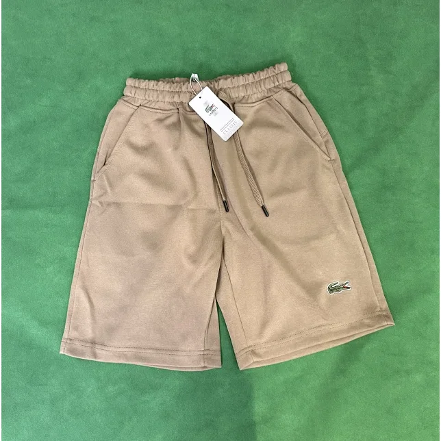 Lacoste Lacoste Beige Shorts with Crocodile Logo Beige