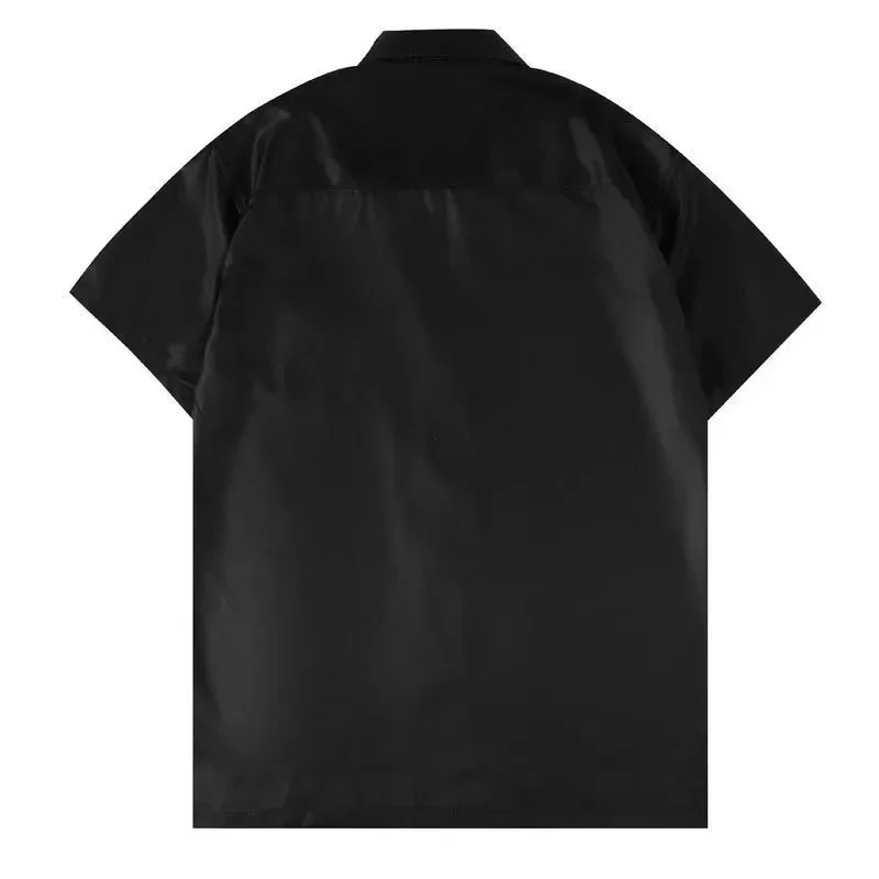 Other Black Short-Sleeve Button-Up Shirt Black - 1