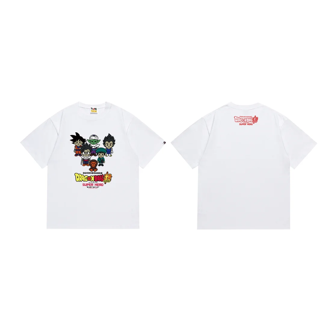 A Bathing Ape A Bathing Ape Dragon Ball Super Hero White T-Shirt White - 1