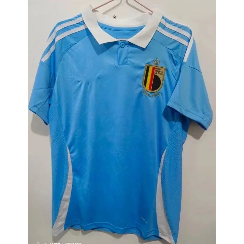 Adidas Adidas Belgium Away Jersey 24/25 Soccer Shirt Blue - 1