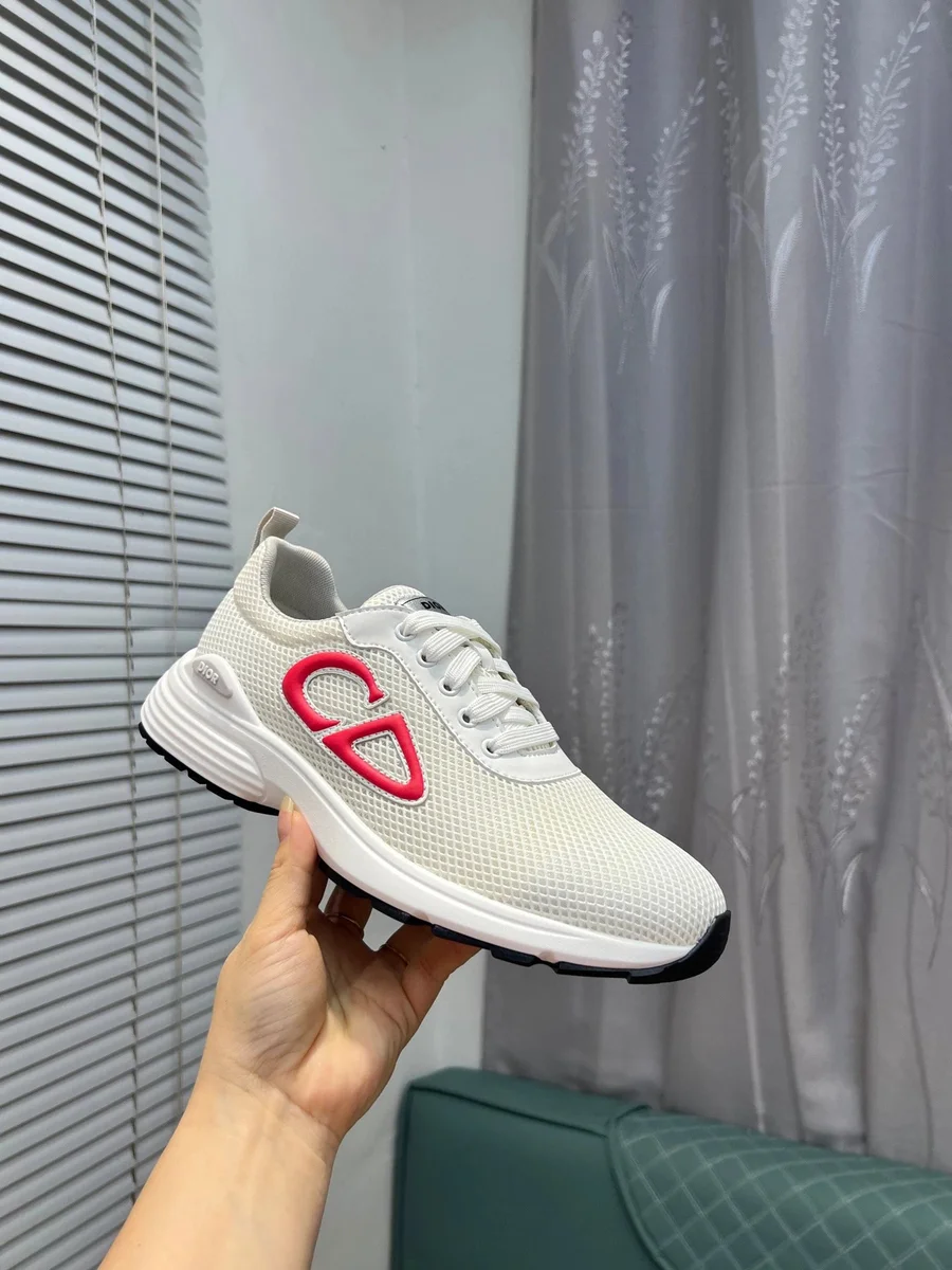 Dior Dior CD Logo White Red Sneakers White