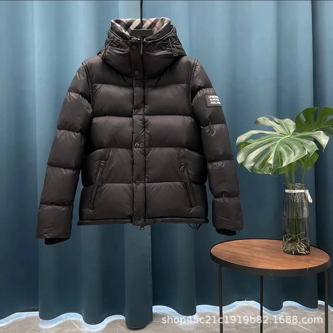 Burberry Burberry A-1 Black Puffer Jacket Black - 1