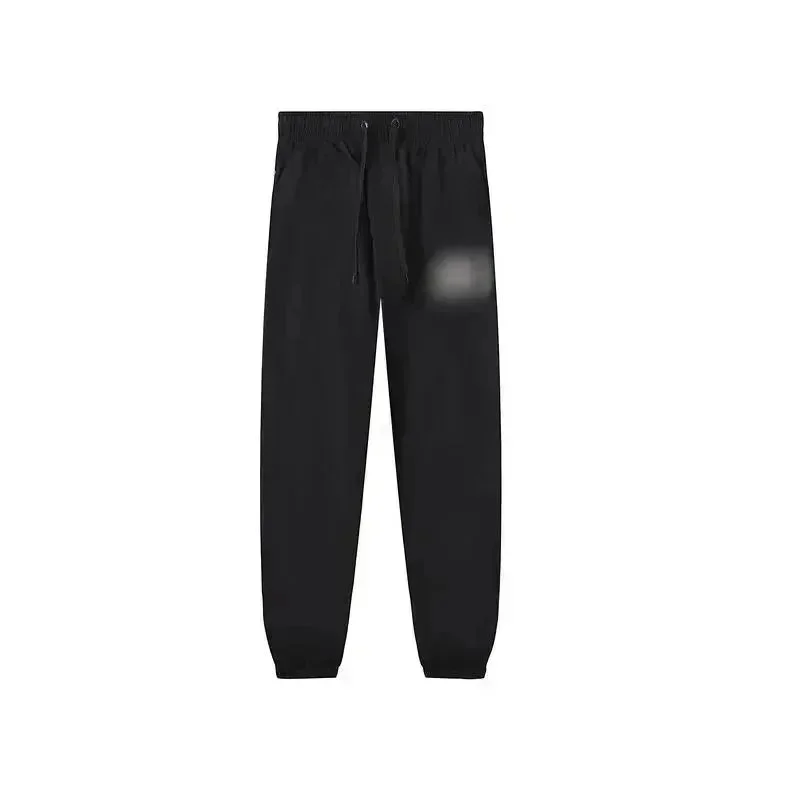 Other Black Drawstring Waist Jogger Pants Black - 1