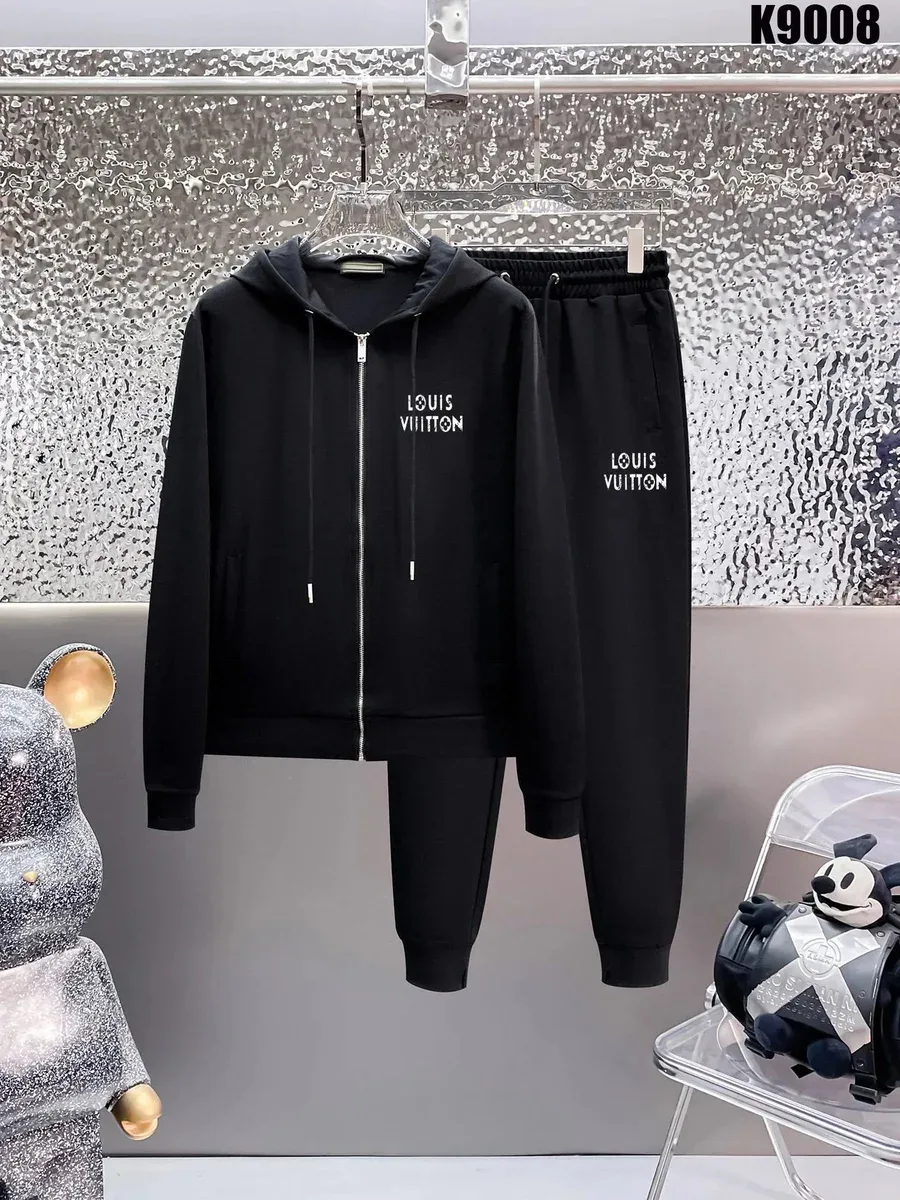 Louis Vuitton Louis Vuitton Black Tracksuit Set Black