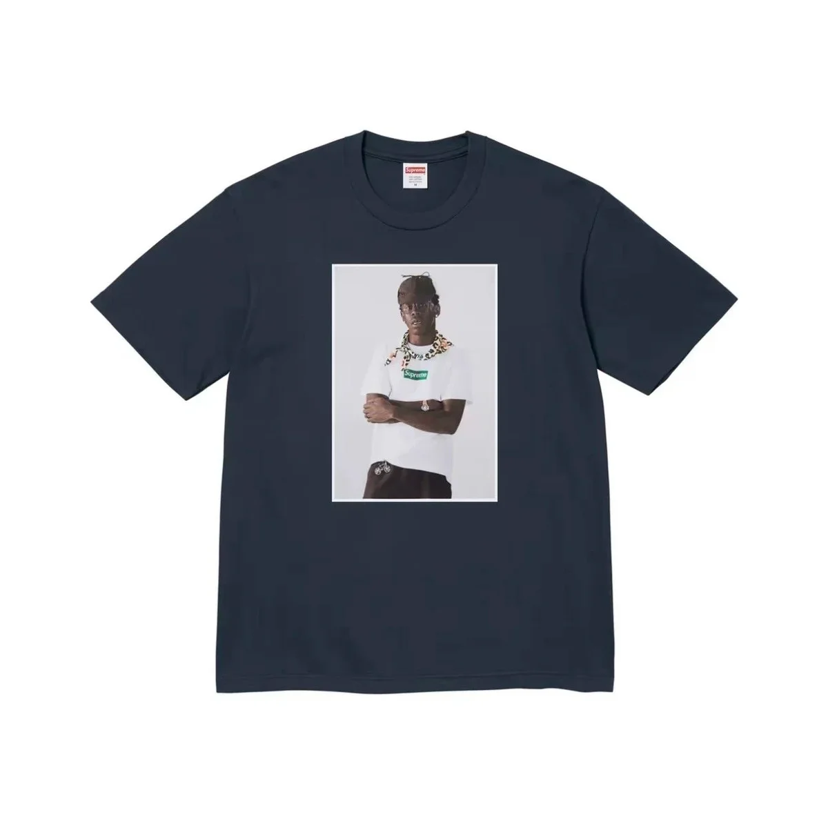Supreme Supreme Box Logo T-Shirt Navy Navy - 1