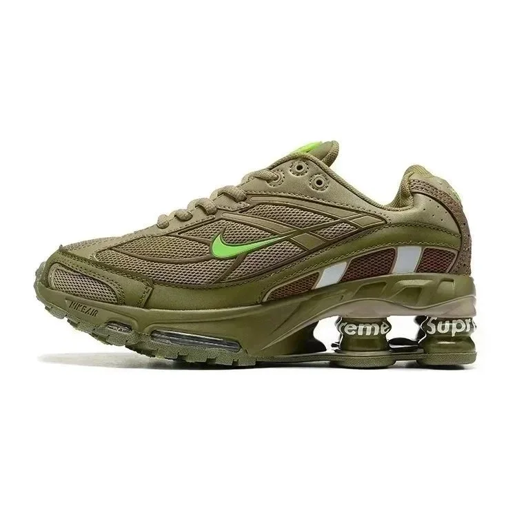Nike Nike Shox 29*High Olive Supreme Sneakers Green - 1