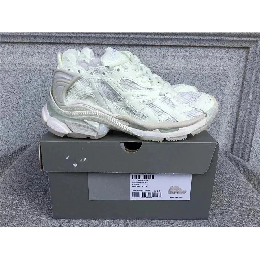 Balenciaga Balenciaga Monocolor KITH White Sneakers White - 1