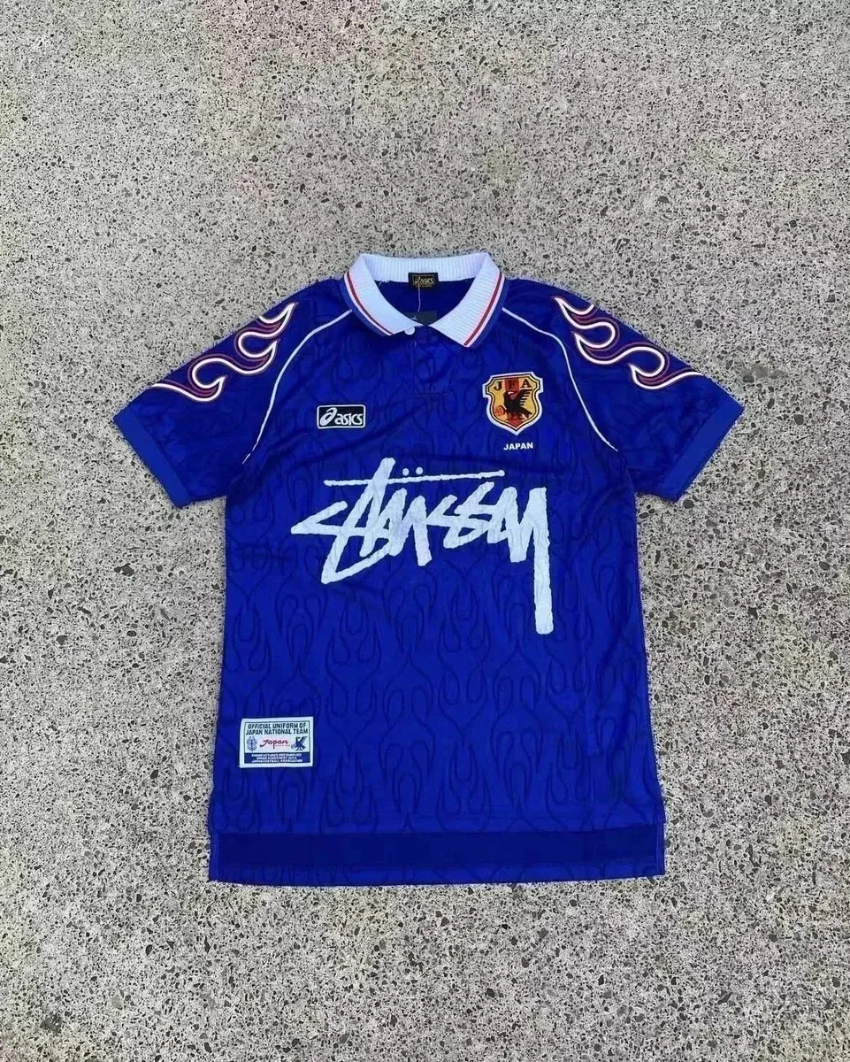 ASICS Asics x Stussy Royal Blue Japan National Team Jersey Blue