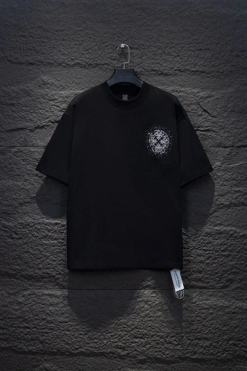 Chrome Hearts Chrome Hearts CH Cross Black T-Shirt Black - 1