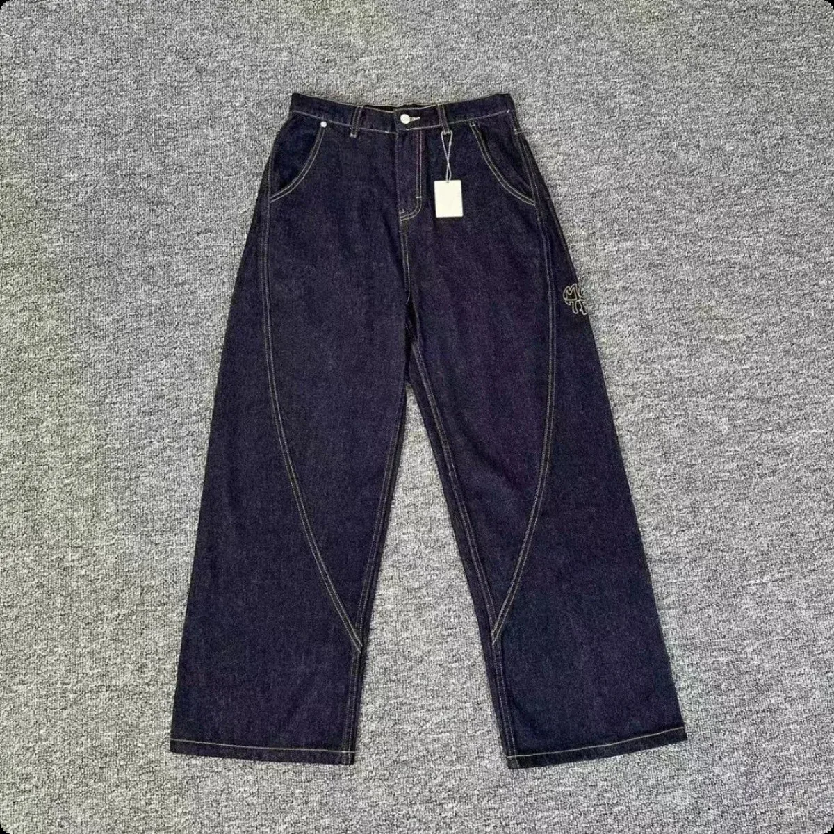 Maison Mihara Yasuhiro Maison Mihara Yasuhiro Miyake P068 Blue Jeans Blue - 1