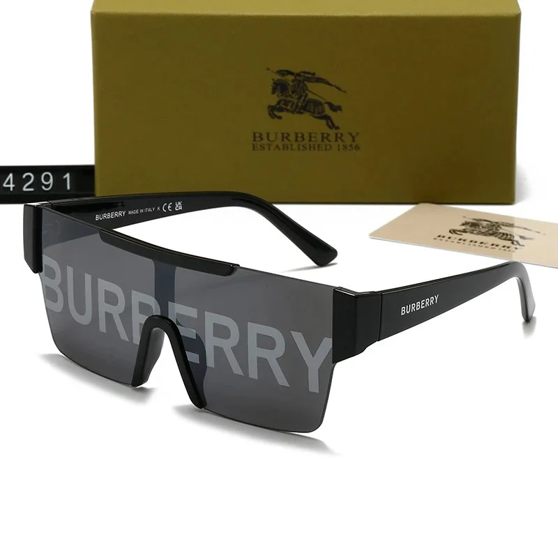 Burberry Burberry Black Logo Sunglasses Eyewear Black - 1