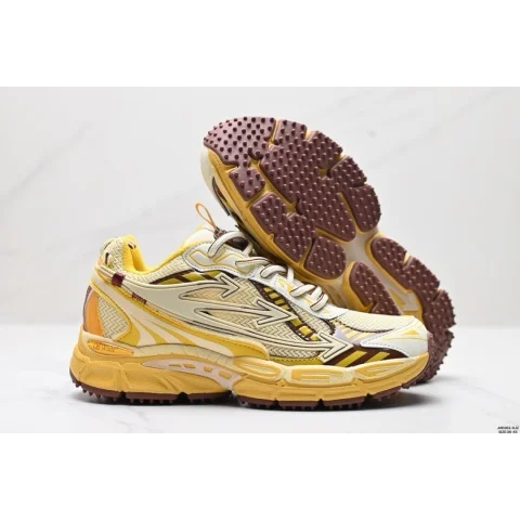 Other Unknown Brand Yellow & Beige Sneakers Yellow - 1