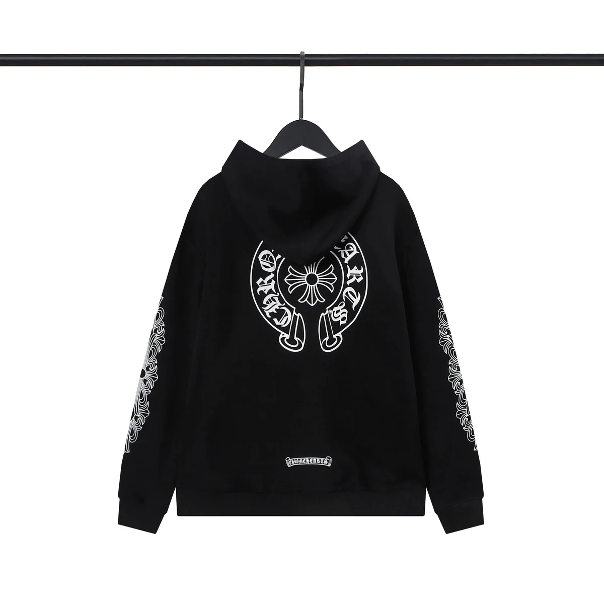 Chrome Hearts Chrome Hearts CH Cross Hoodie Black Black - 1