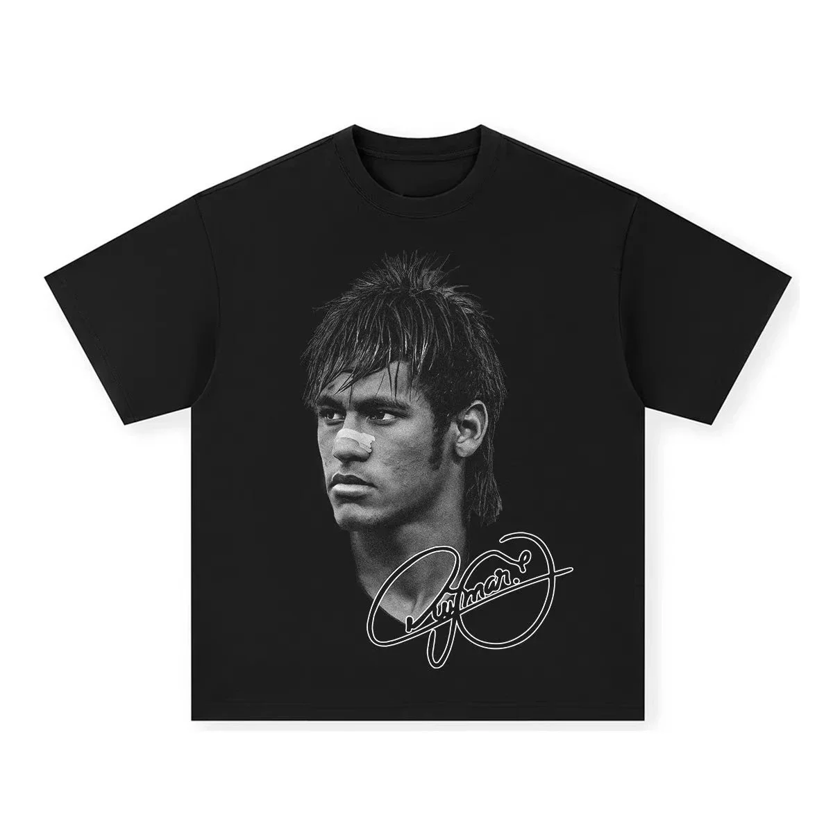 Other Black Neymar Jr. Graphic T-Shirt Black - 1