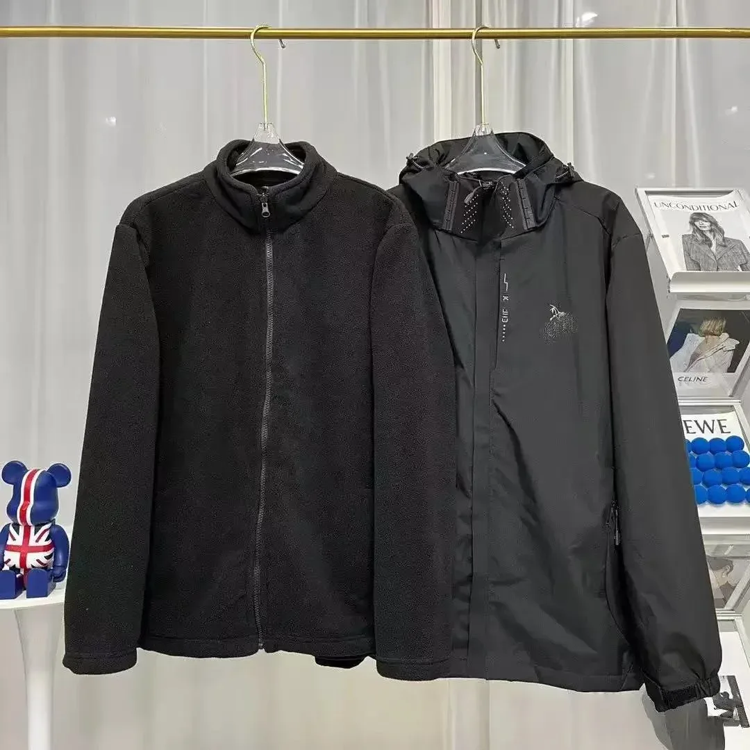Other ARC Three-in-One Black Fleece & Windbreaker Jacket Black - 1
