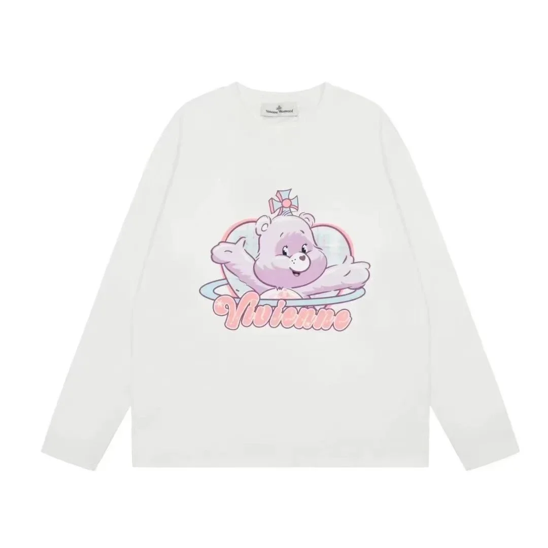 Vivienne Westwood Vivienne Westwood Care Bears Vivienne Long Sleeve T-Shirt White White - 1