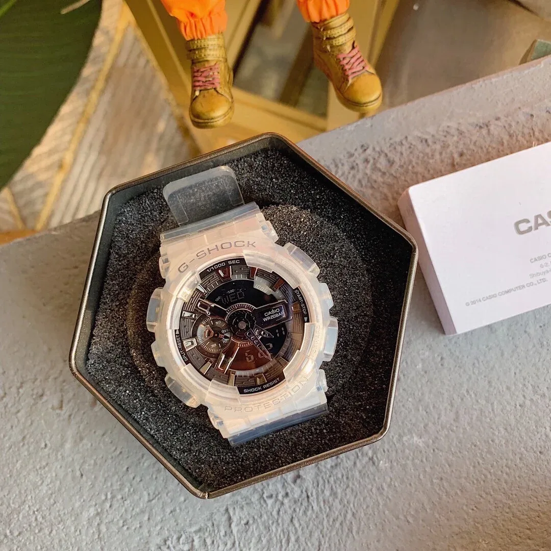 Casio Casio G-Shock GA-100 Transparent Black Watch Black - 1