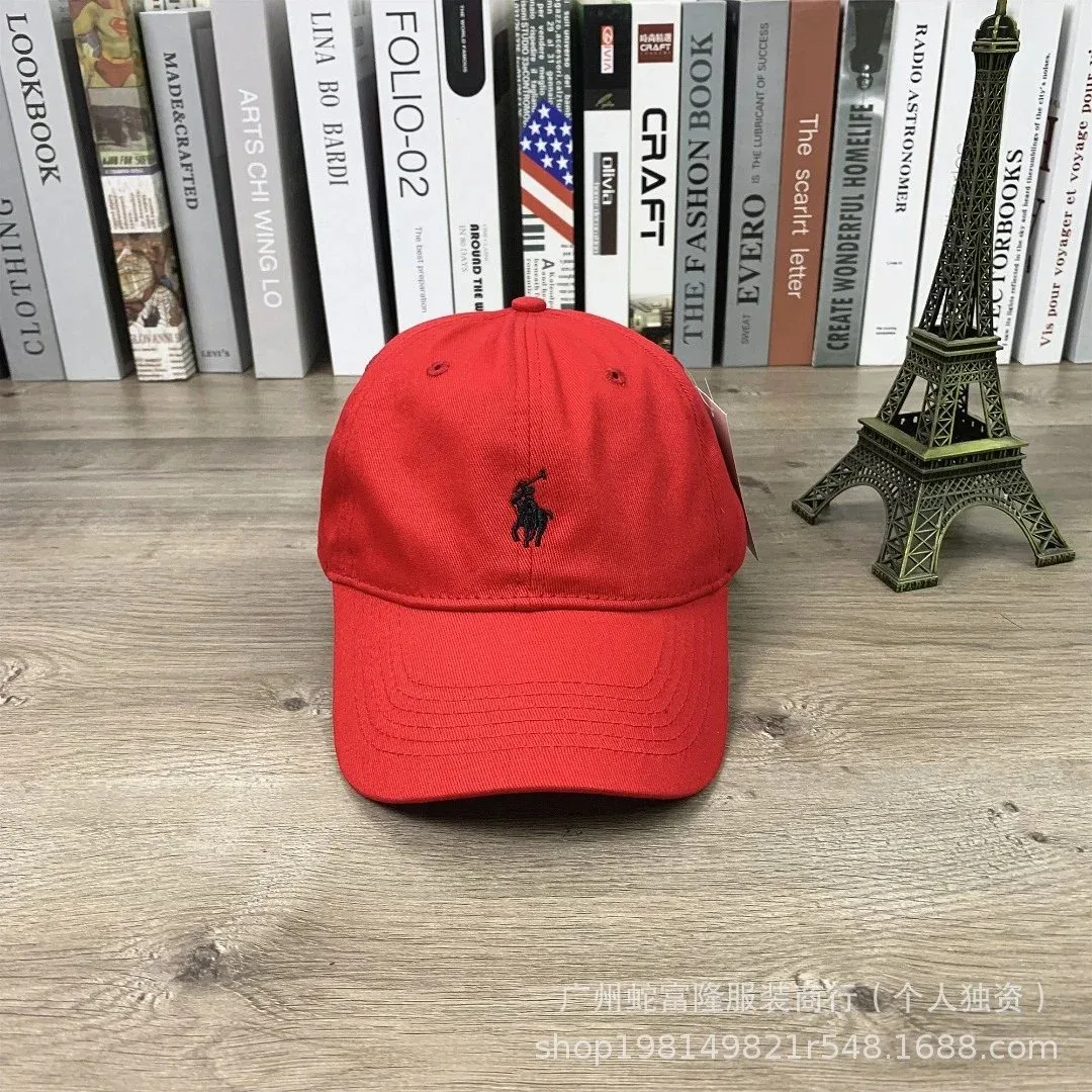 Polo Ralph Lauren Polo Ralph Lauren Red Pony Cap Headwear Red - 1