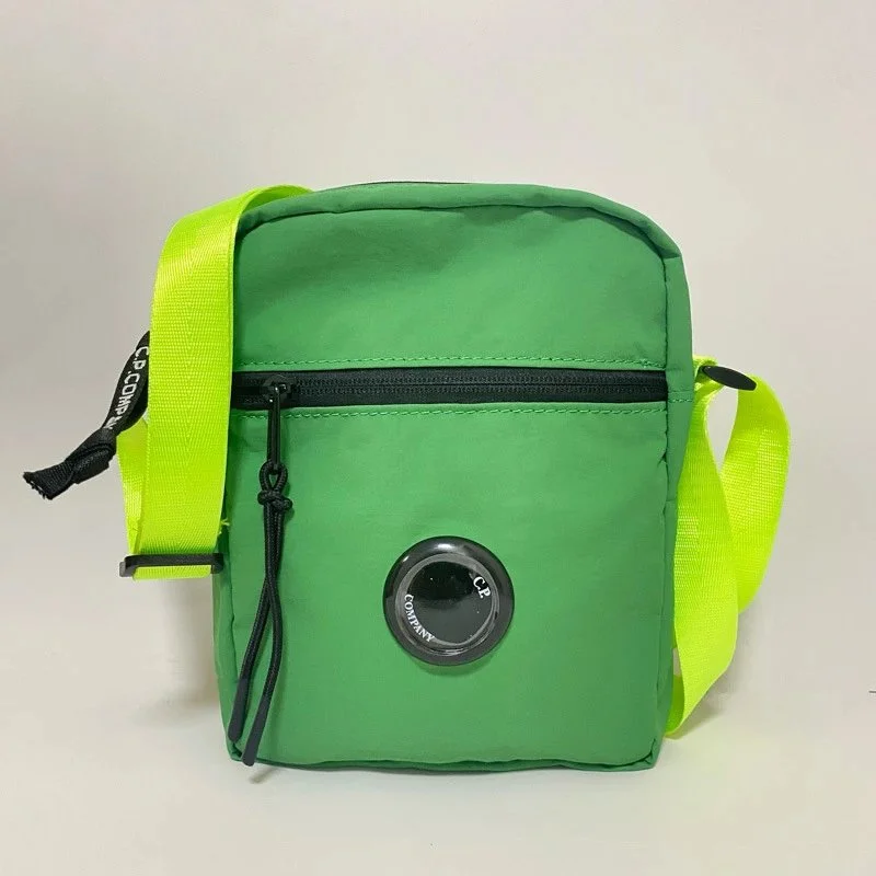CP Company CP Company Goggle Green Nylon Crossbody Bag Green - 1