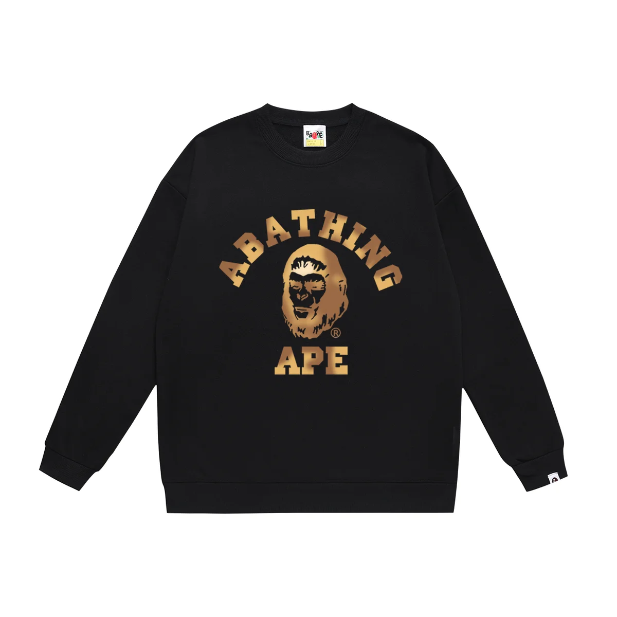 A Bathing Ape A Bathing Ape BAPE STA Black Gold Sweatshirt Black - 1