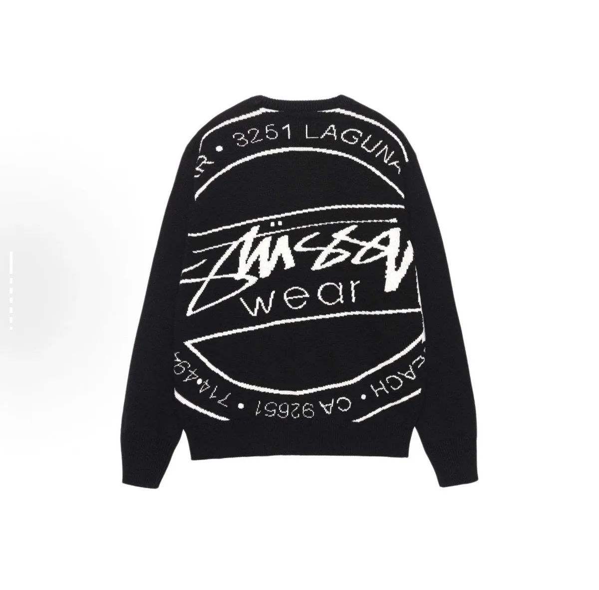 Stussy Stussy Stüssy Black Knit Sweater Black - 1