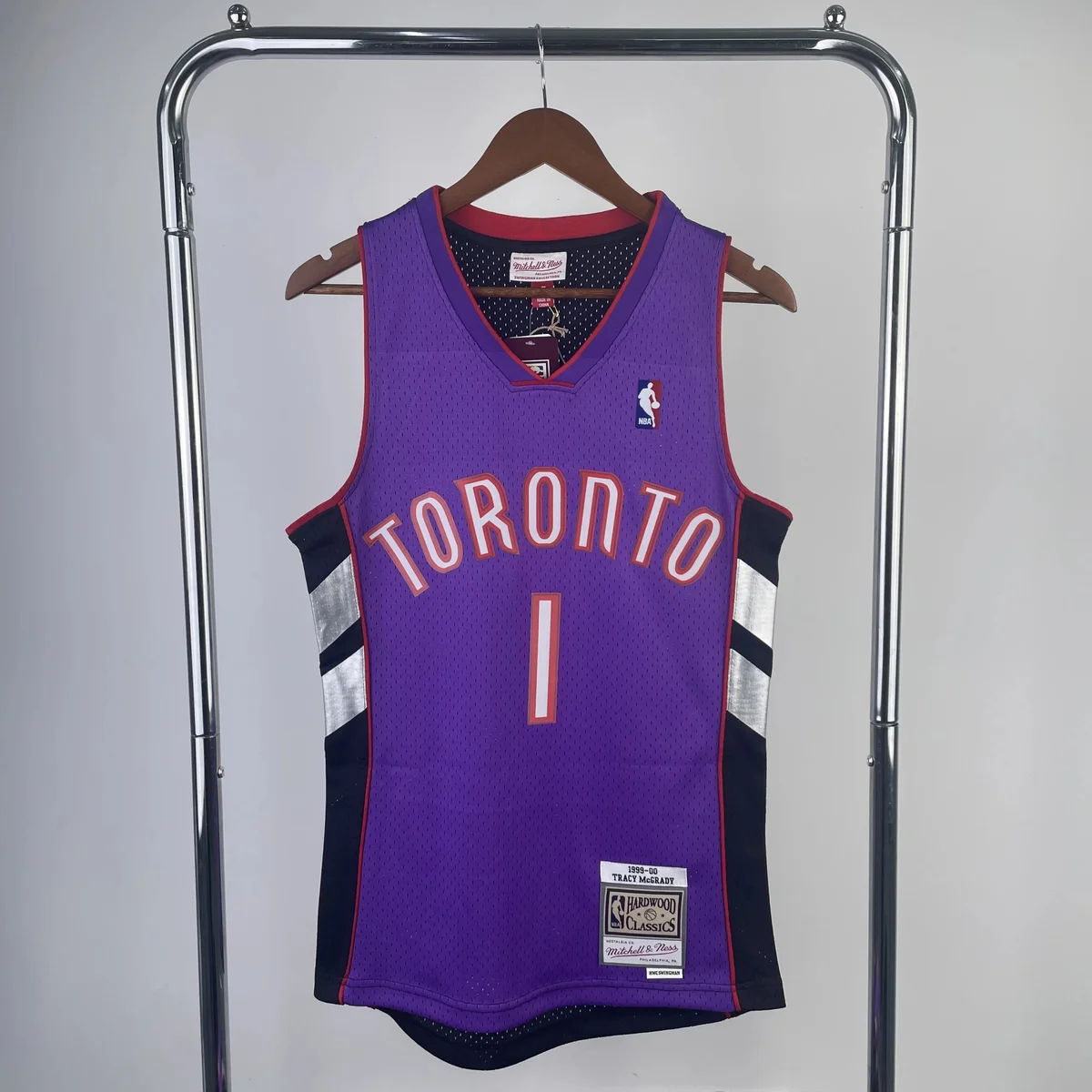 Mitchell & Ness Mitchell & Ness Toronto Raptors Hardwood Classics Purple Jersey Purple