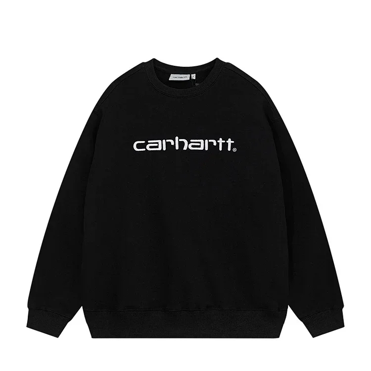 Carhartt Carhartt Classic Logo Black Hoodie Black - 1