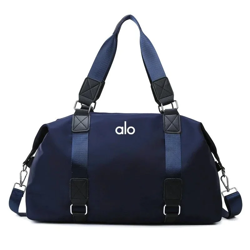 Alo Yoga Alo Blue Travel Duffel Bag Blue - 1