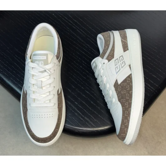 Givenchy Givenchy 4G Monogram White/Brown Sneakers White