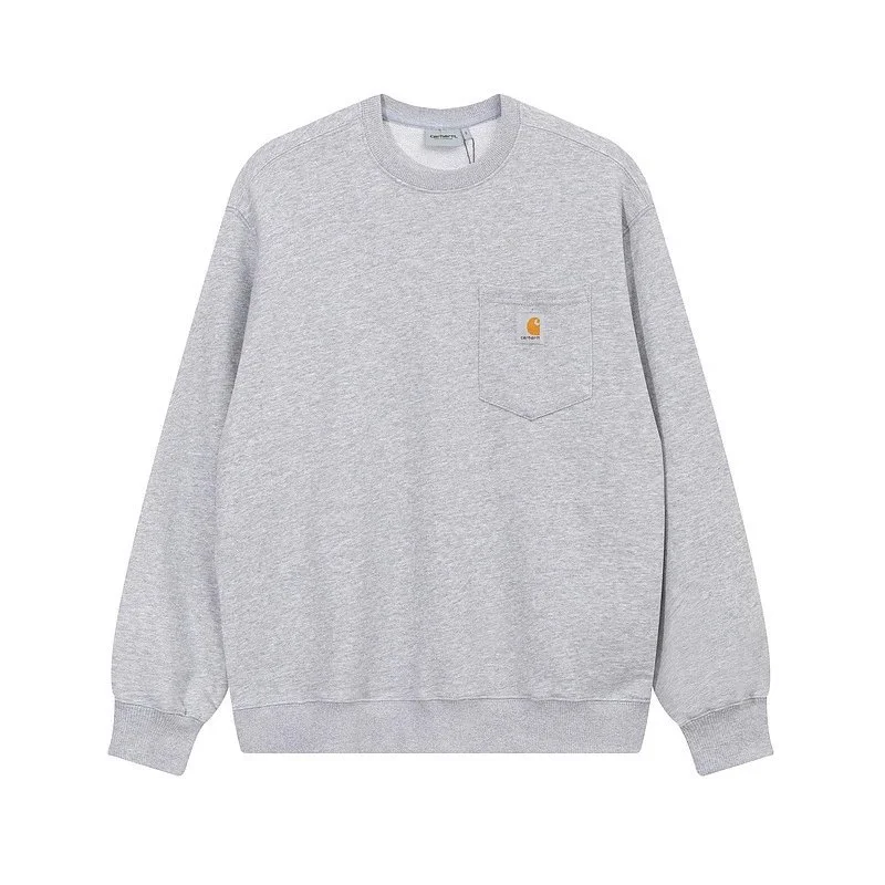 Carhartt Carhartt Heather Grey Crewneck Sweatshirt Grey - 1