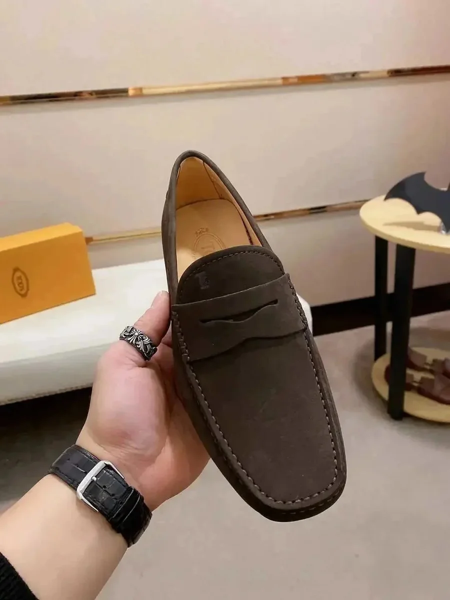 Other Brown Suede Slip-On Loafer Brown - 1