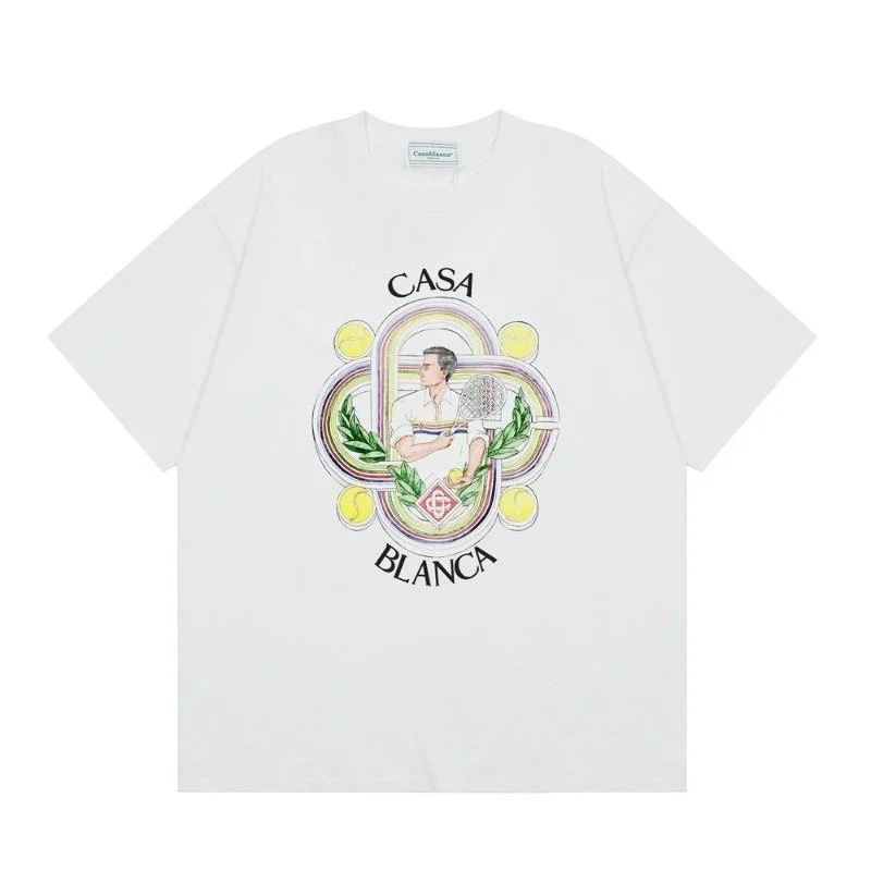 Other Casa Blanca White Graphic T-Shirt White - 1