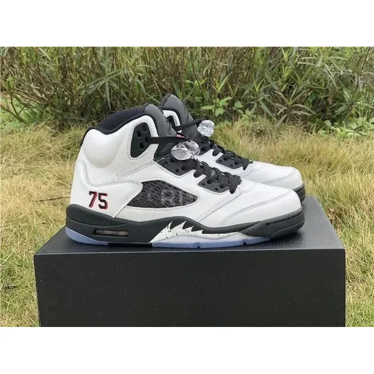 Jordan Jordan Air Jordan 5 '75' White/Black-Red Sneakers White